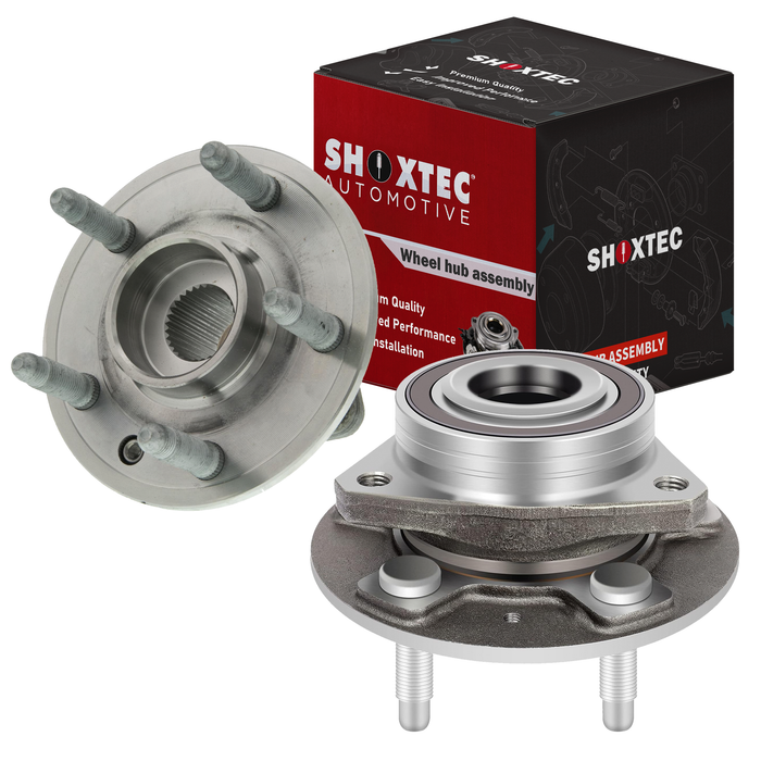 Shoxtec Front Wheel Bearing Hub Assembly Replacement for 2008-2015 Cadillac CTS 2018-2019 Cadillac XTS 2012-2015 Chevrolet Camaro 2018-2019 Chevrolet Impala Repl. no 513282