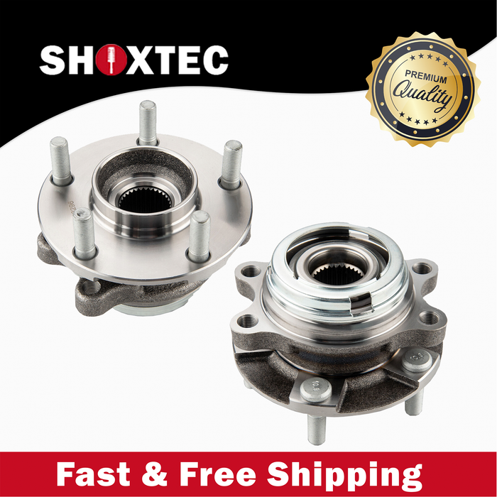 Shoxtec Front Wheel Bearing Hub Assembly Replacement for 13 Infiniti JX35 19-21 Infiniti QX50 14-22 QX60 17-22 QX60 13-18 Nissan Altima 09-21 Maxima 15-18 Murano 13-20 Pathfinder Repl. no 513296