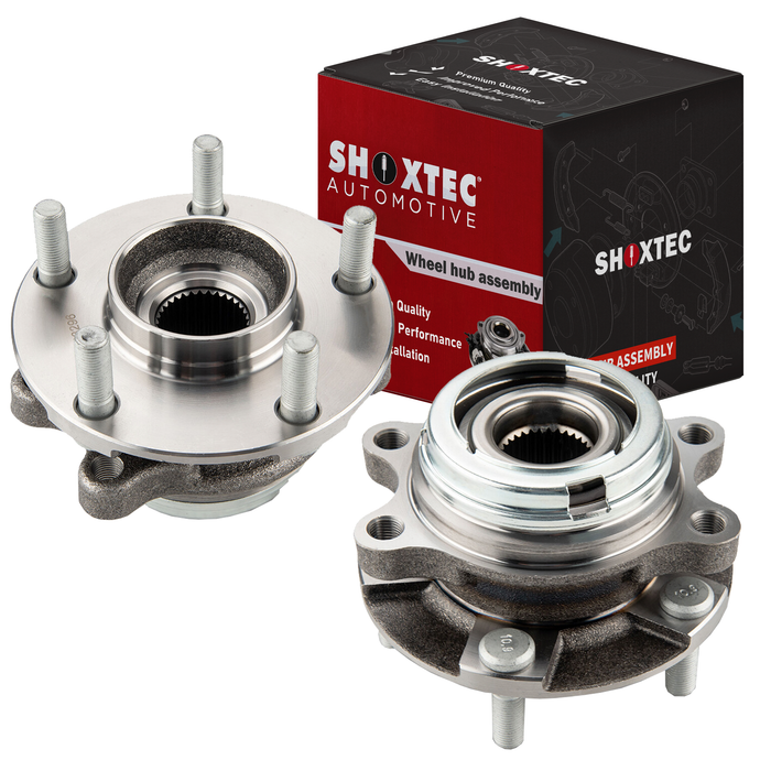 Shoxtec Front Wheel Bearing Hub Assembly Replacement for 13 Infiniti JX35 19-21 Infiniti QX50 14-22 QX60 17-22 QX60 13-18 Nissan Altima 09-21 Maxima 15-18 Murano 13-20 Pathfinder Repl. no 513296