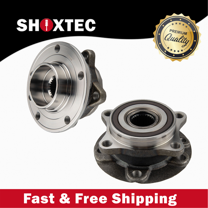 Shoxtec Front Wheel Bearing Hub Assembly Replacement for 2015-2017 Chrysler 200 2013-2016 Dodge Dart Repl. no 513348