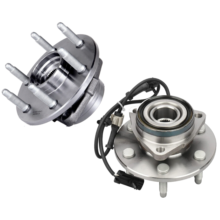Shoxtec Front Wheel Bearing Hub Assembly Replacement for Chevrolet Silverado Tahoe Avalanche Suburban Express 1500 GMC Sierra Yukon Savana Cadillac Escalade ESV EXT 6 Repl. no 515036
