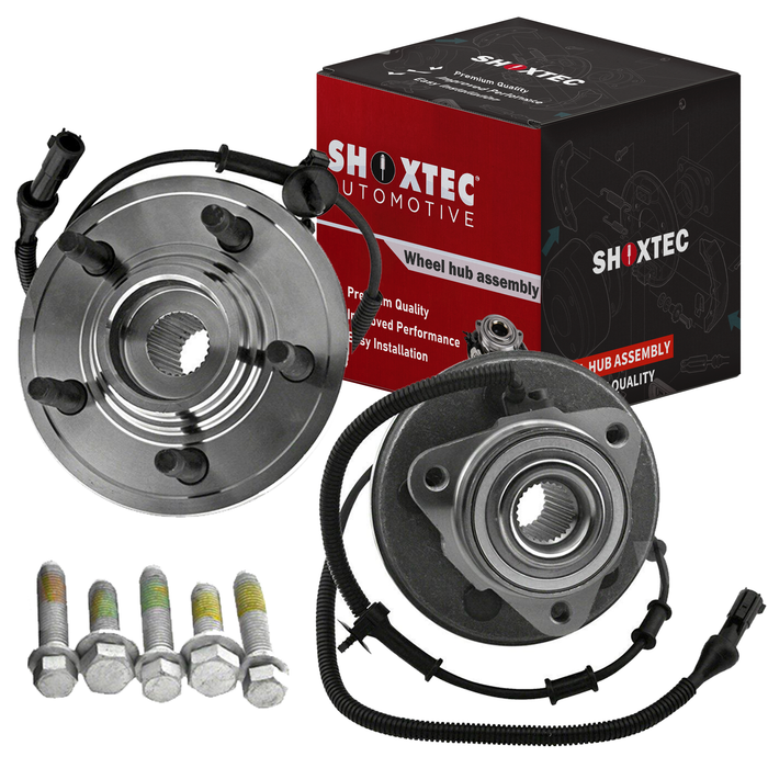 Shoxtec Front Wheel Bearing Hub Assembly Replacement for 2002-2005 Ford Explorer 2002-2003 Ford Explorer 2003-2005 Lincoln Aviator 2002-2005 Mercury Mountaineer Repl. no 515050