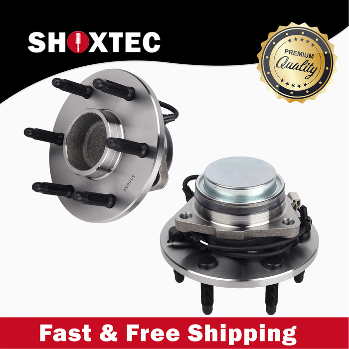 Shoxtec Front Wheel Bearing Hub Assembly Replacement for 2002-2006 Cadillac Escalade Avalanche Express Silverado Tahoe Savana GMC Sierra Yukon XL Express Savana Chevrolet Suburban Repl. no 515054