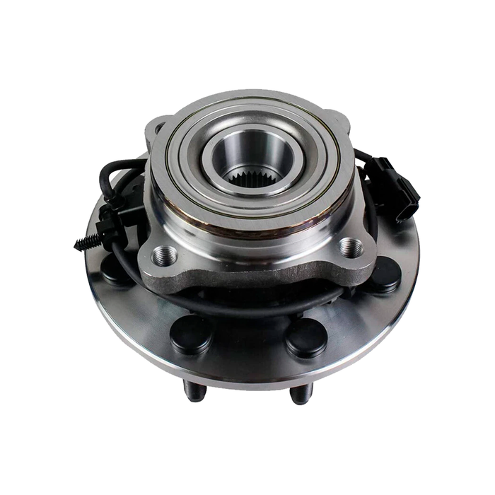 Shoxtec Front Pair Wheel Bearing Hub Assembly Compatible with 2003-2005 Dodge Ram 2500 4WD; Compatible with 2003-2005 Dodge Ram 3500 4WD Repl Part No. 515061