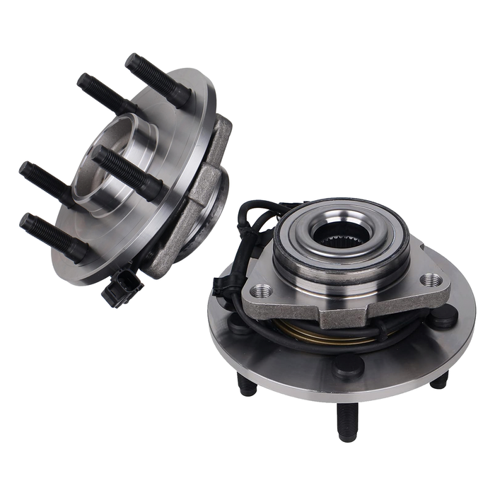 Shoxtec Front Wheel Bearing Hub Assembly Replacement for 2002-2005 Dodge Ram 1500 Fits vehicles with 4-wheel ABS Repl. no 515073