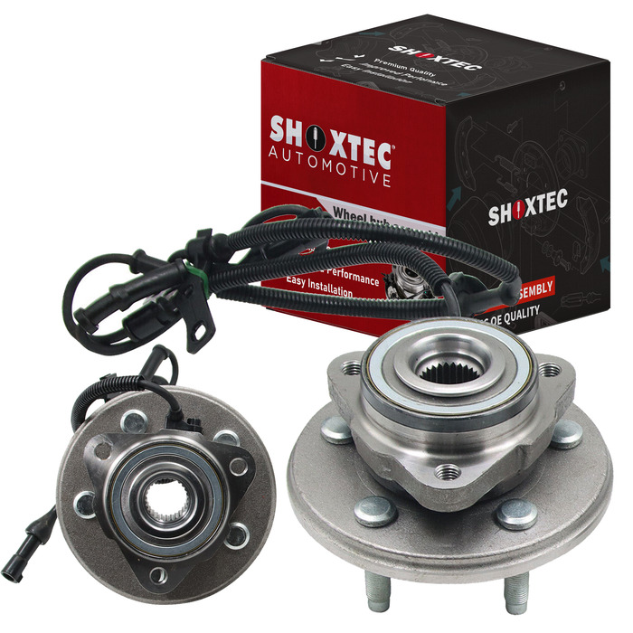 Shoxtec Front Wheel Bearing Hub Assembly Replacement for 2006-2010 ford Explorer Replacement for 2007-2010 ford Explorer Sport Trac Replacement for 2006-2010 Mercury Mountaineer Repl. no 515078