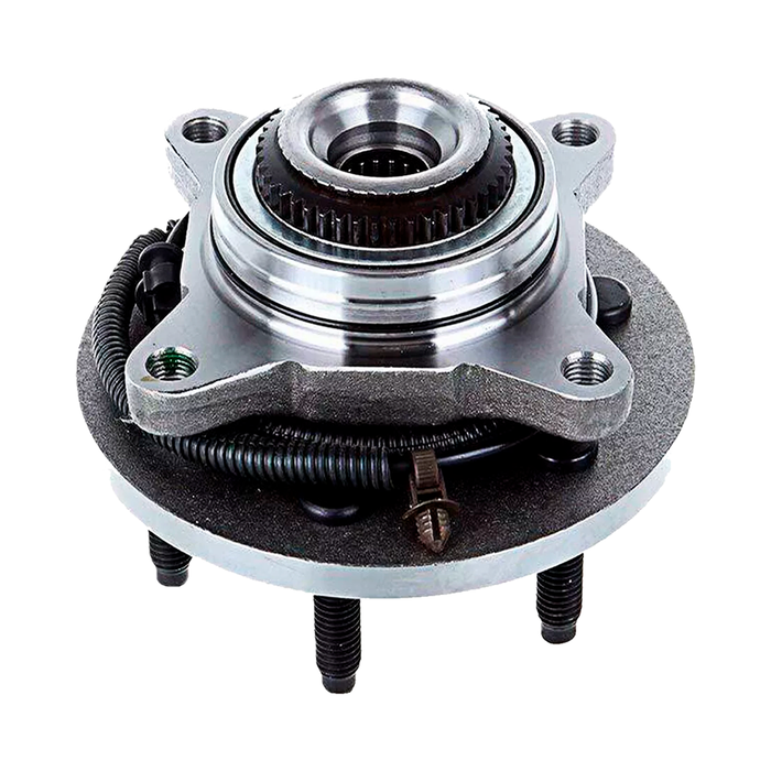 Shoxtec Front Pair Wheel Bearing Hub Assembly Compatible with 2005-2008 Ford F-150 4WD; Compatible with 2006-2008 Lincoln Mark LT 4WD Repl Part No. 515079