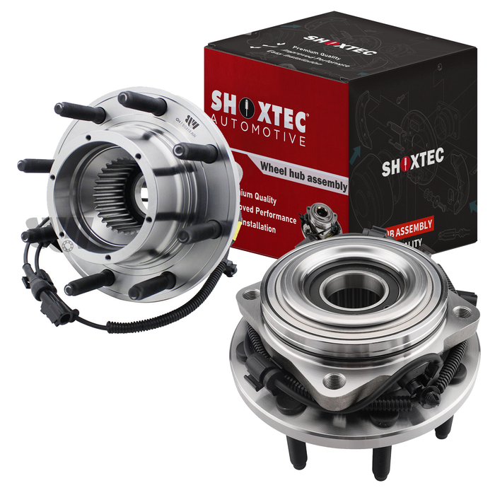 Shoxtec Front Wheel Bearing Hub Assembly Replacement for 2005-2010 ford F-350 Super Duty Replacement for 2005-2010 ford F-250 Super Duty Repl. no 515081