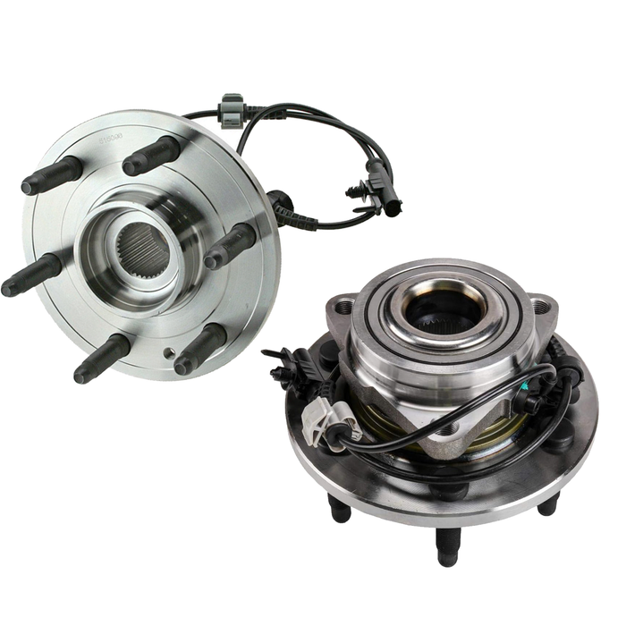 Shoxtec Front Wheel Bearing Hub Assembly Replacement for 07-14 Cadillac Escalade Chevrolet Avalanche Silverado 1500 Suburban Tahoe 09-13 GMC Sierra 1500 Yukon 2014 Yukon XL 1500 4WD Repl. no 515096