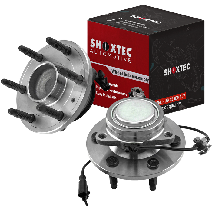 Shoxtec Front Wheel Bearing Hub Assembly Replacement for 07-14 Cadillac Escalade 07-13 Chevrolet Avalanche 07-13 Silverado 1500 07-13 GMC Sierra 1500 07-14 Yukon XL 1500 Repl. no 515097