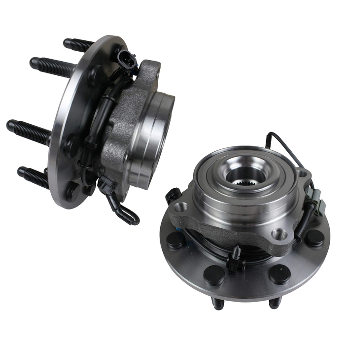 Shoxtec Front Wheel Bearing Hub Assembly Replacement for 07-10 Chevrolet Silverado 07-10 GMC Sierra 3500 HD 11-13 Chevrolet Suburban 2500 11 GMC Yukon XL 2500 07 GMC Sierra 2500 HD Repl. no 515098