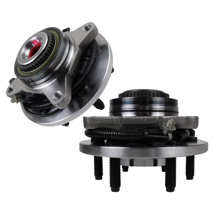 Shoxtec Front Wheel Bearing Hub Assembly Replacement for 2009-2010 ford F-150 Fits 4WD submodels FX4 King Ranch Lariat Platinum STX XL XLT with 6 stud hub Repl. no 515119