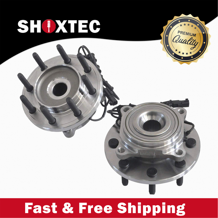 Shoxtec Front Wheel Bearing Hub Assembly Replacement for 2009-2011 Dodge Ram 2500 2009-2011 Dodge Ram 3500 and 2011 Ram 3500 Repl. no 515122