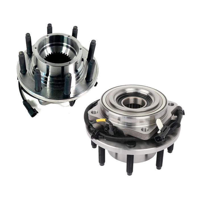 Shoxtec Front Pair Wheel Bearing Hub Assembly Compatible with 2011-2016 Ford F-250 Super Duty 4WD; Compatible with 2011-2016 Ford F-350 Super Duty 4WD Repl Part No. 515130