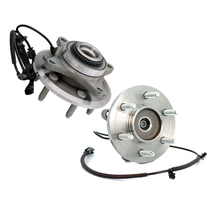 Shoxtec Front Pair Wheel Bearing Hub Assembly Compatible with 2011-2014 Ford Expedition 4WD; Compatible with 2011-2014 Lincoln Navigator; Compatible with 2011-2014 Ford F-150 4WD Repl Part No. 515142