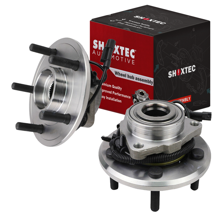 Shoxtec Front Wheel Bearing Hub Assembly Replacement for 2012-2018 Ram 1500 2019-2022 Ram 1500 Classic, Repl. no 515151