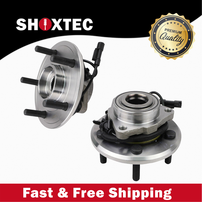 Shoxtec Front Wheel Bearing Hub Assembly Replacement for 2012-2018 Ram 1500 2019-2022 Ram 1500 Classic, Repl. no 515151