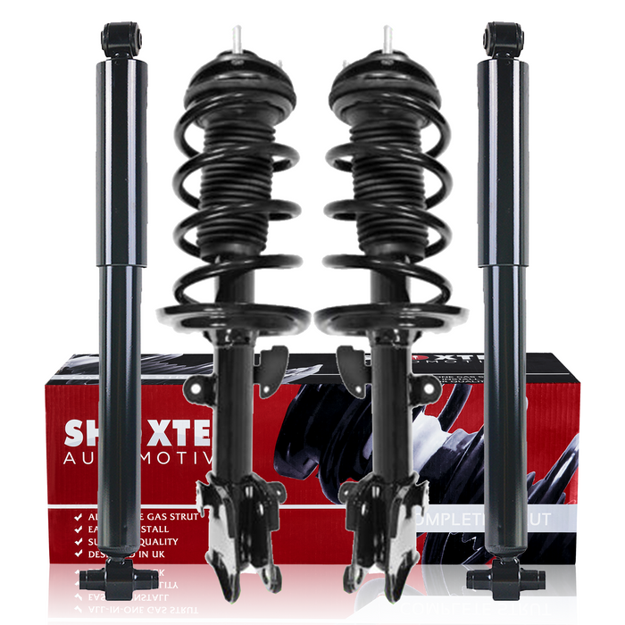Shoxtec Full Set Complete Strut Assembly Replacement for 2007-2013 Acura MDX without Electronic Adjustable Suspension Repl No. 1331715LR, 37309