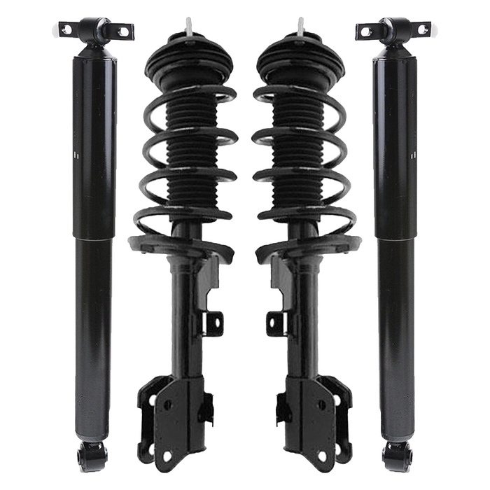 Shoxtec Full Set Complete Strut Assembly Replacement for 2013-2017 Honda Odyssey Repl No. 1333569LR, 37316