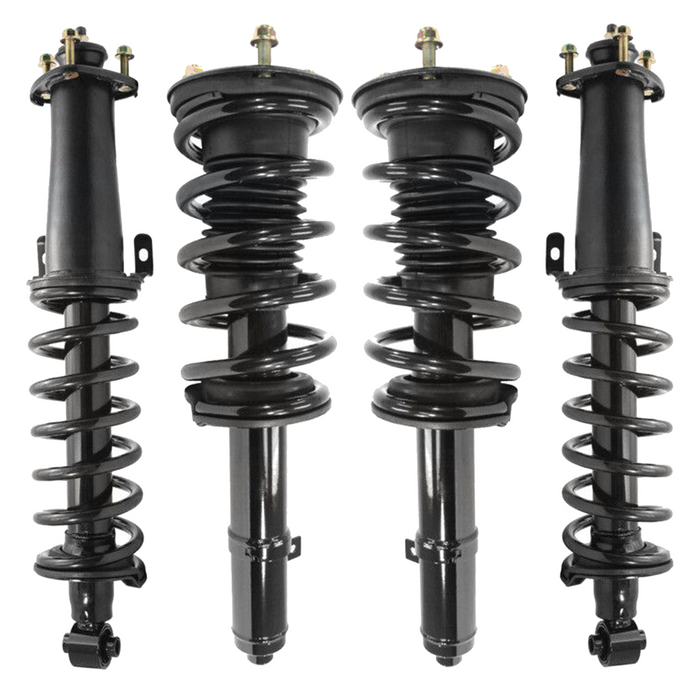 Shoxtec Full Set Complete Strut Assembly Replacement for 2006-2013 Lexus IS250 V6 2.5L AWD, 2011-2013 Lexus IS350 V6 3.5L AWD Repl No. 1335836L, 1335836R, 2345766