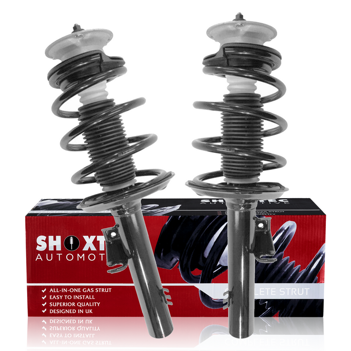 Shoxtec Front Complete Strut Assembly Replacement For 2004-2010 BMW X3 Repl No. 1335994L, 1335994R
