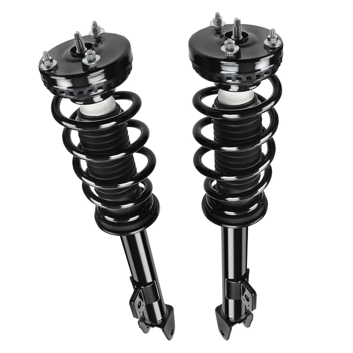 Shoxtec Front Complete Strut Assembly Replacement For 2009-2010 Dodge Challenger SRT8, With High Performance Suspension Repl No. 1345792L, 1345792R