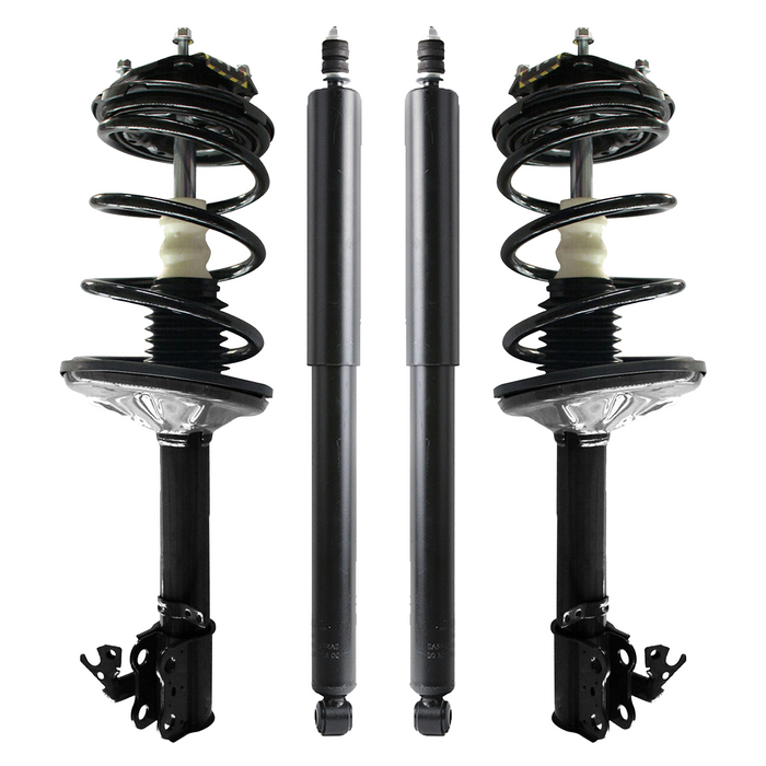 Shoxtec Full Set Complete Strut Assembly Replacement for 1996-2000 Toyota RAV4 Base, AWD Repl No. 172127, 172126, 37199