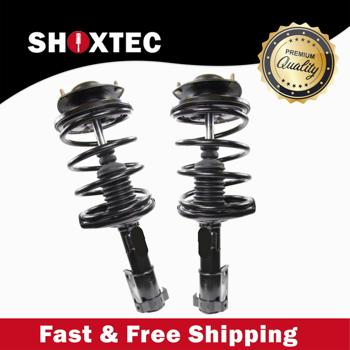 Shoxtec Front Complete Strut Assembly Replacement For 2004-2011 Mitsubishi Galant ES, DE, SE, Repl No. 172348, 172347
