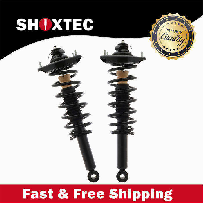 Shoxtec Rear Complete Strut Assembly Replacement for 2004 2005 2006 2007 2008 2009 2010 2011 Mitsubishi Galant DE, SE, ES; 2.4L L4 Repl No. 172397