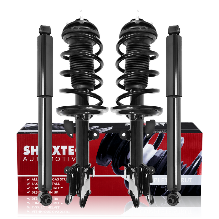 Shoxtec Full Set Complete Strut Assembly Replacement for 2007 2008 2009 Mazda CX-7 Repl Part No. 11683 11684 37313
