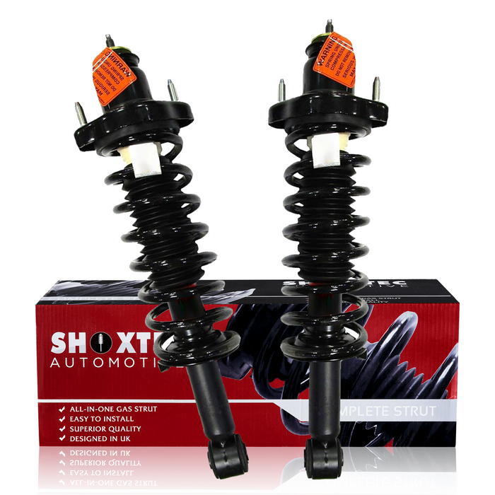 Shoxtec Rear Complete Strut Assembly Replacement for 2008 2009 2010 Mitsubishi Lancer GTS; Automatic CVT & Manual Repl No. 172508