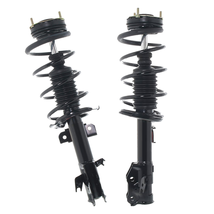 Shoxtec Front Complete Strut Assembly Replacement for 2011 2012 2013 2014 Mazda 2 Coil Spring Assembly Shock Absorber Repl No. 172545, 172544