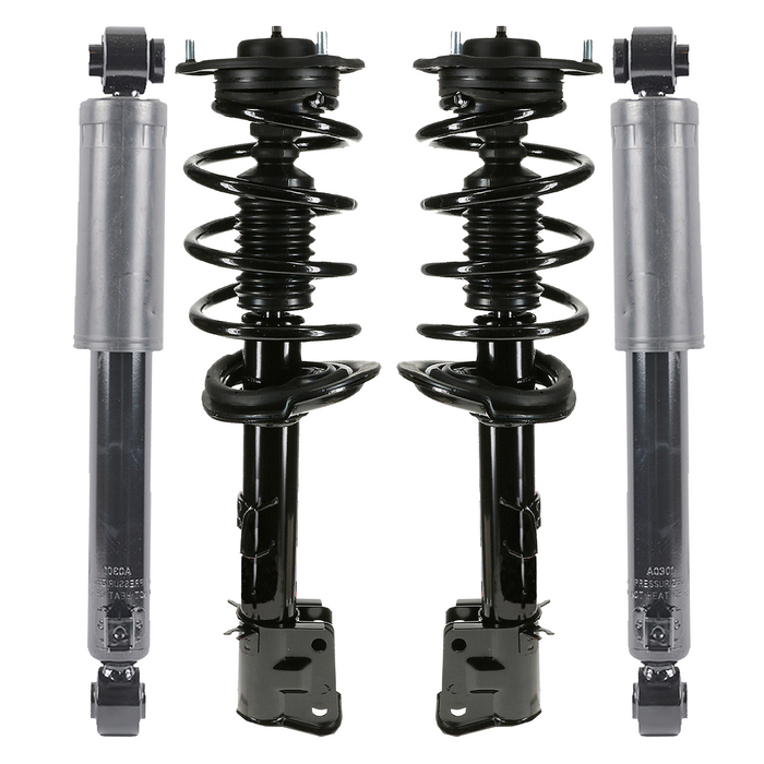 Shoxtec Full Set Complete Strut Assembly Replacement for 2011-2013 Kia Sorento without Sport package Repl No. 172713, 172712, 37322
