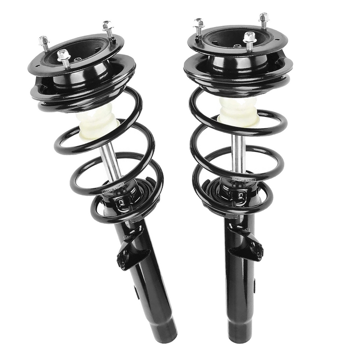 Shoxtec Front Complete Strut Assembly Replacement For 2008-2011 BMW 135i, Coupe, with Sport Suspension, Repl No. 172756,172755