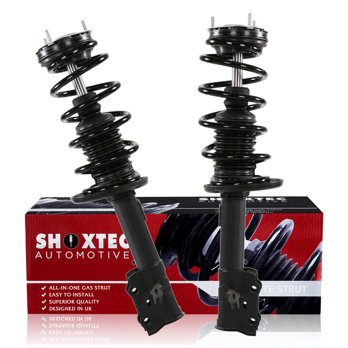 Shoxtec Front Complete Strut Assembly Replacement For 2014-2017 Ford Fiesta S, SE, TITANIUM, Repl No. 172778, 172779