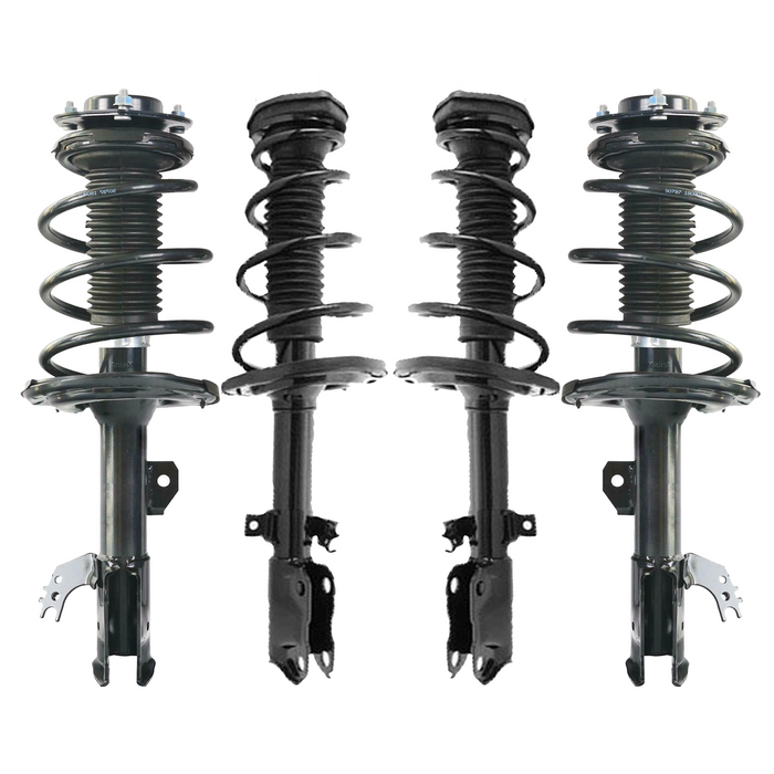Shoxtec Full Set Complete Strut Assembly Replacement for 2012-2014 Toyota Camry Hybrid LE; Hybrid XLE Repl No. 2333313LR, 2333376LR