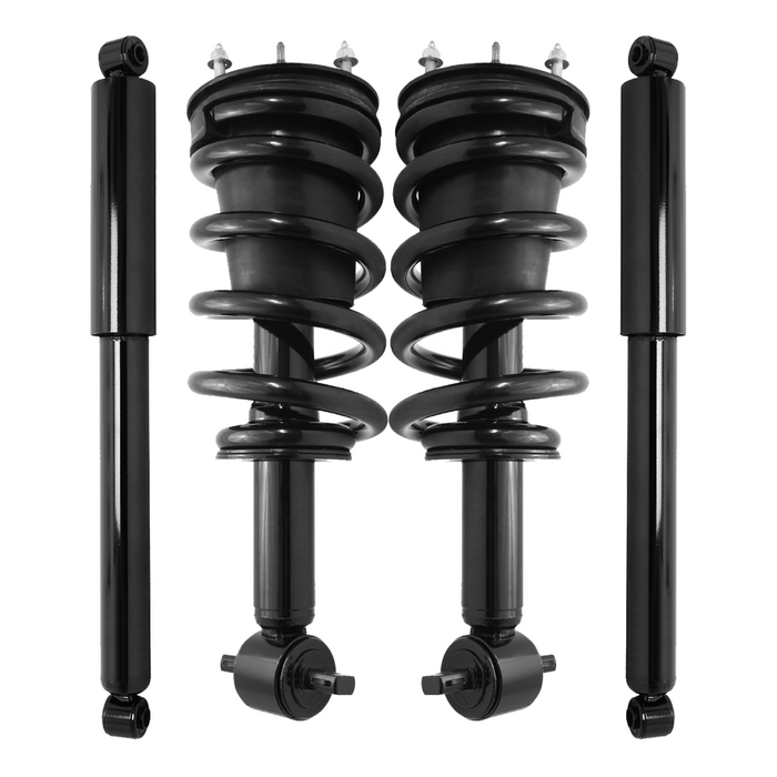 Shoxtec Full Set Complete Strut Assembly Replacement for 2006-2007 Ford Focus Wagon ONLY Repl Part No. 172258 5986