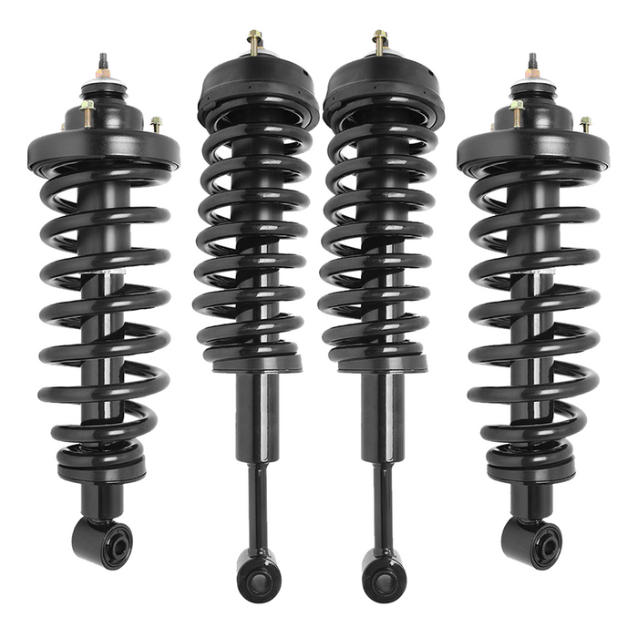 Shoxtec Full Set Complete Strut Assembly Replacement for 2007-2010 Ford Explorer Sport Trac 4WD, AWD Repl Part No. 271124 271125