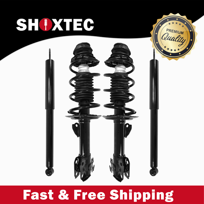 Shoxtec Full Set Complete Strut Assembly Replacement for 2006-2011 Toyota Yaris Repl Part No. 272289 272288 5624