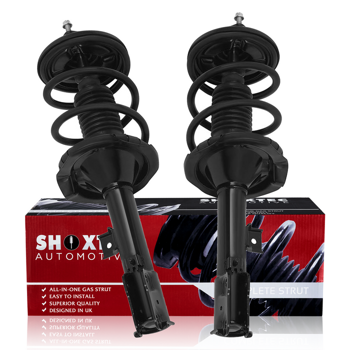 Shoxtec Front Complete Strut Assembly Replacement For 2007-2009 Mitsubishi Outlander 3.0L V6, Repl No. 272438, 272437