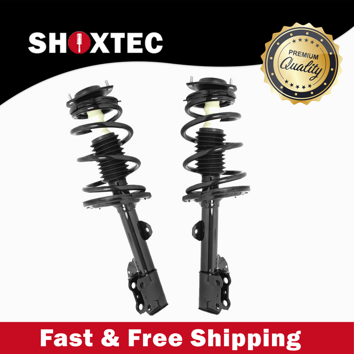 Shoxtec Rear Complete Strut Assembly Replacement for 2011-2013 Toyota Highlander 3.5L V6; Hybrid, Base, Hybrid Limited, SE, Limited Repl No. 3333393LR
