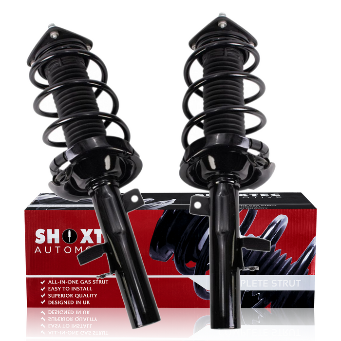 Shoxtec Front Complete Strut Assembly Replacement For 2013-2018 Ford C-Max Repl No. 372522, 372523
