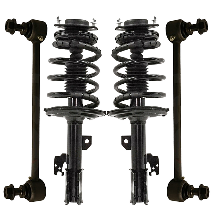 Shoxtec 4pc Front Suspension Shock Absorber Kits Replacement for 2007-2009 Lexus ES350 2006-2012 Toyota Avalon 2007-2011 Toyota Camry Includes 2 Complete Struts 2 Front Sway Bars Endlink