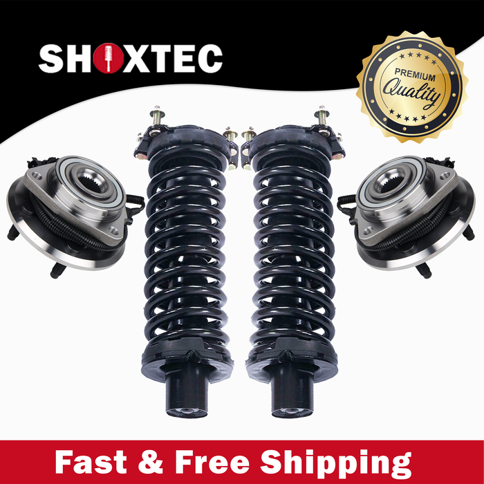 Shoxtec Front Struts Wheel Bearing Hubs Set Replacement for 2007-2011 Dodge Nitro; Replacement for 2008-2012 Jeep Liberty Repl. Part No. 171577LR 513270
2.4L L4; 3.7L V6; excludes Diesel Engine