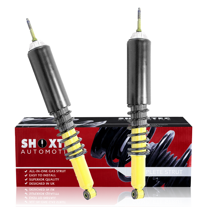 Shoxtec Rear Shock Absorber Replacement for 1975-1991 Ford E-350 Econoline, Replacement for 1977-1991 Ford E-350 Ecoline Club Wagon, Repl No. 555020