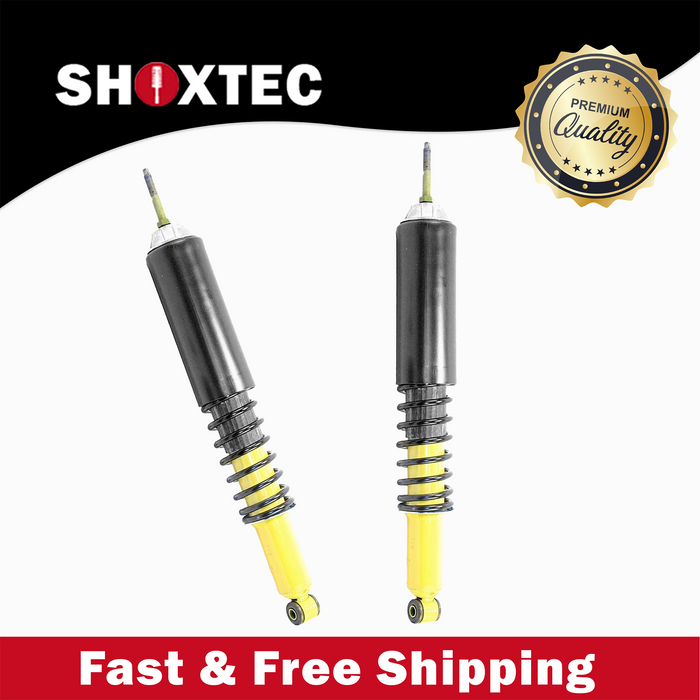 Shoxtec Rear Shock Absorber Replacement for 1975-1991 Ford E-350 Econoline, Replacement for 1977-1991 Ford E-350 Ecoline Club Wagon, Repl No. 555020