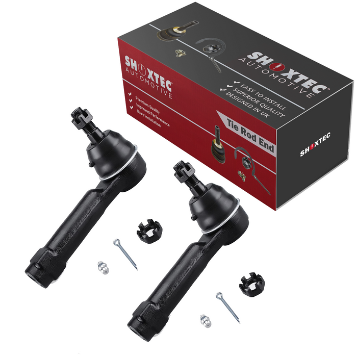 Shoxtec Outer Tie Rod End 2pc Replacement for 11-14 Chrysler 200 07-10 Chrysler Sebring 08-14 Dodge Avenger 07-12 Dodge Caliber 09-20 Journey 07-17 Jeep Compass 07-17 Jeep Patriot
