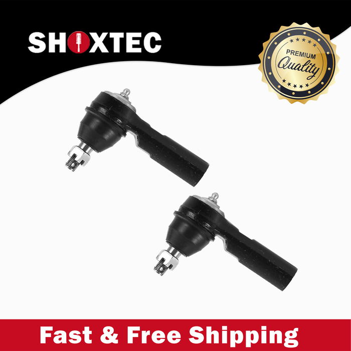 Shoxtec Front Outer Tie Rod End 2pc Replacement for 05-12 Ford Escape 10-11 Mazda Tribute 06-11 Mercury Mariner