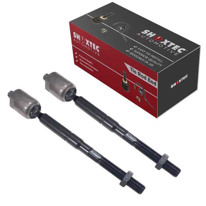 Shoxtec Front Inner Tie Rod End 2pc Passenger Side and Driver Side Replacement for 07-12 Lexus ES350 05-12 Toyota Avalon 07-11 Toyota Camry