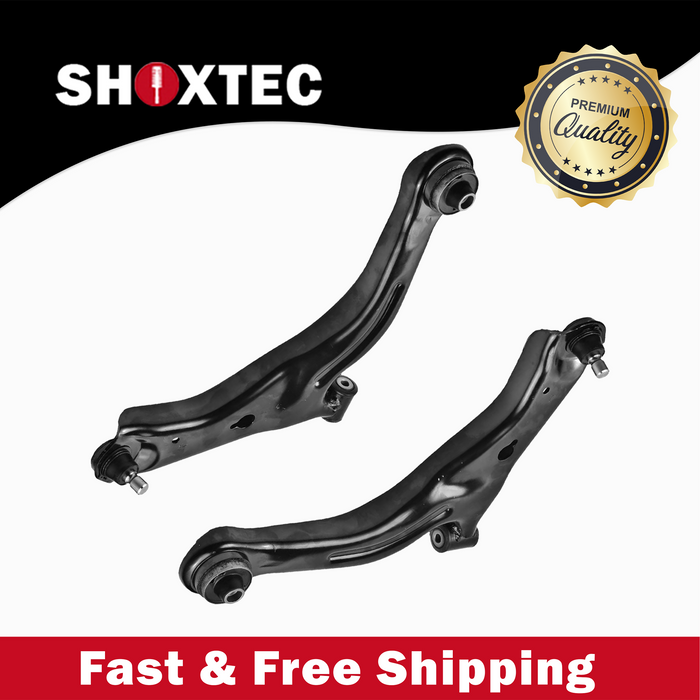 Shoxtec Front Control Arm and Ball Joints Assembly 2pc Passenger Side and Driver Side Replacement for 01-12 Ford Escape 01-11 Mazda Tribute 05-11 Mercury Mariner